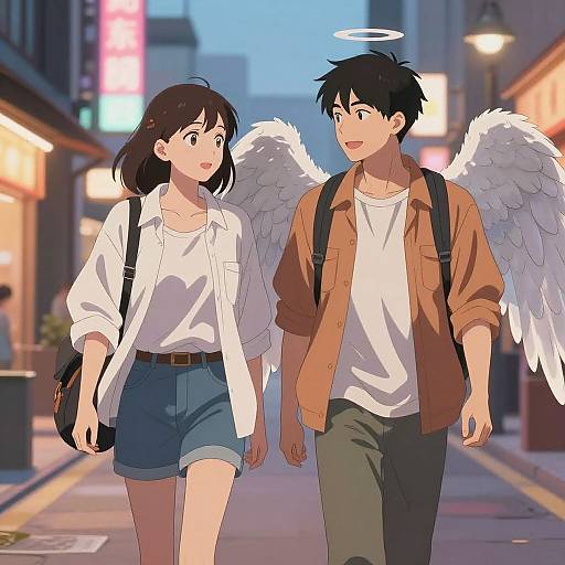 Husk and Angel Casual City Stroll
