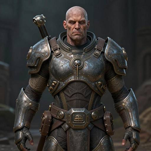 Hyperrealistic Borg Portrait in 8K