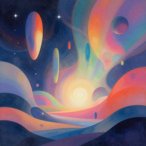 Abstract Kadinski-Inspired Cosmic Landscape