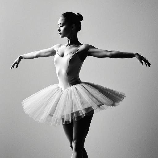Graceful Ballet Dancer Pose