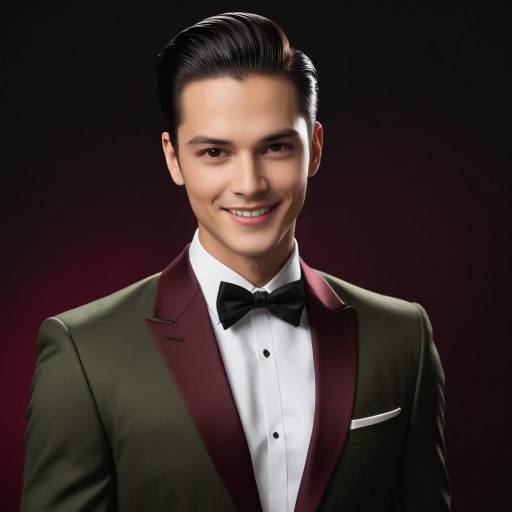 Dapper Young Man in Formal Attire Dapper Young Man in Formal Attire