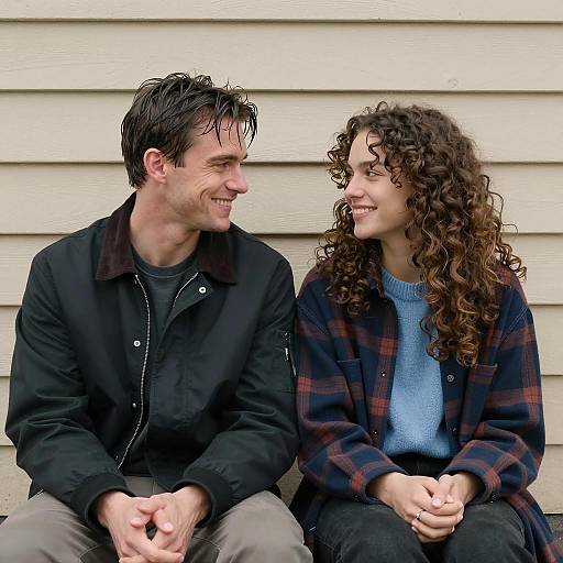 Smiles of Connection: A Heartwarming Scene