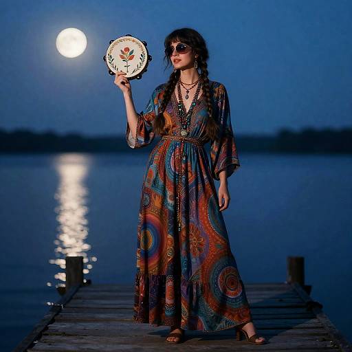 70s Ethereal Folk Singer Fashion