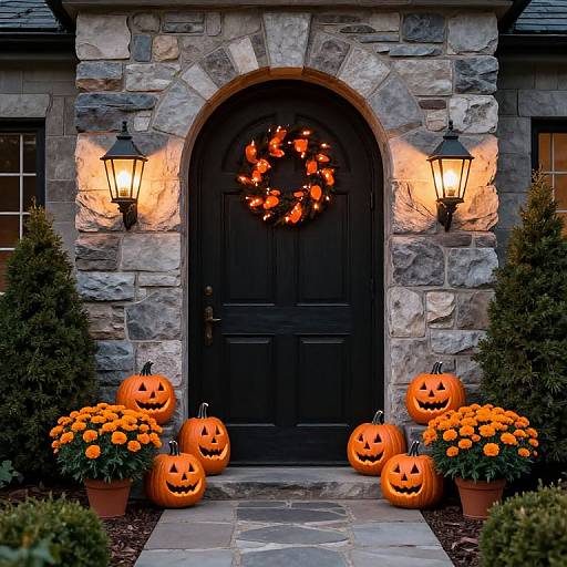 Gothic Halloween Archway Decor
