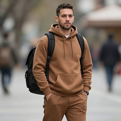 Everyday Hero in Casual Costume