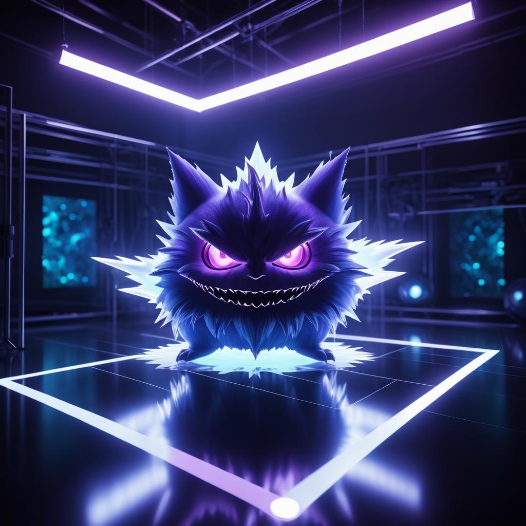 Epic Gengar: Haunted Pokemon Photography