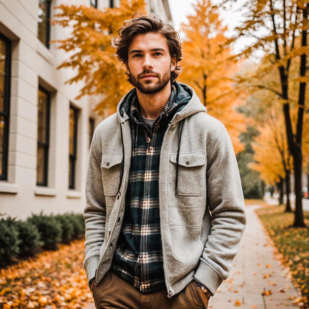 Cozy Autumn Style for Young Men