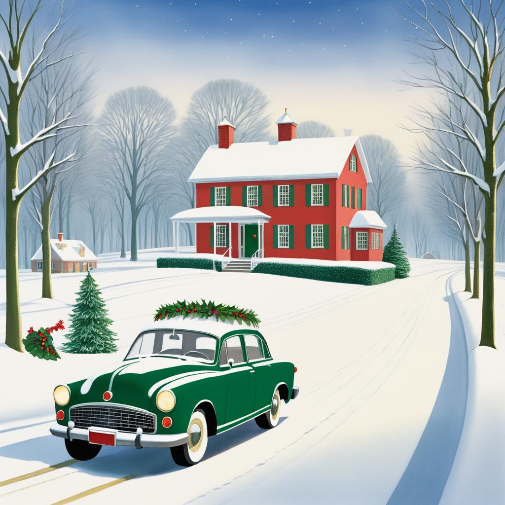 Winter Journey: Storybook Car Adventure