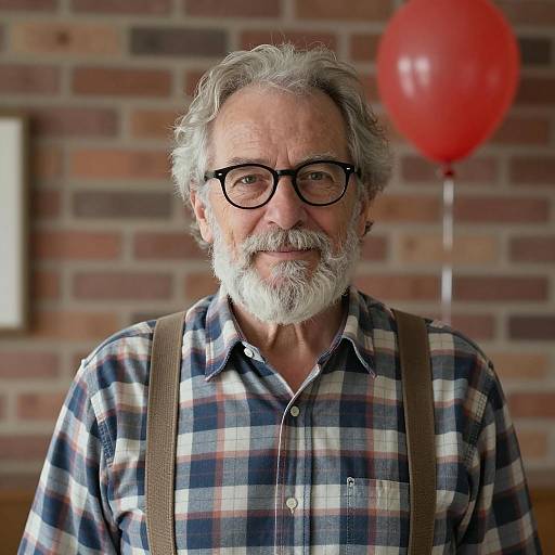 Vintage Grandpa Costume Photo Shoot