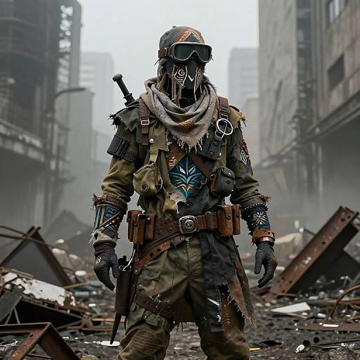 Post-Apocalyptic Tribal Military Attire