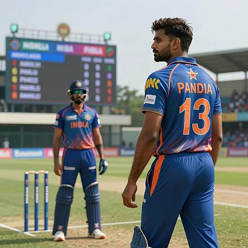 High-Resolution Shadow Art of Cricket Stars