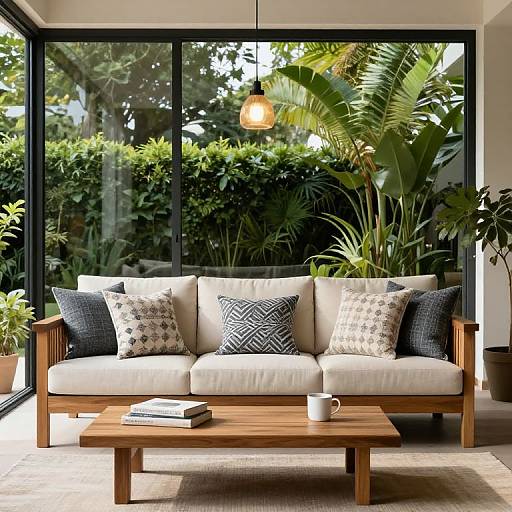 Modern Patio Indoor-Outdoor Living Space