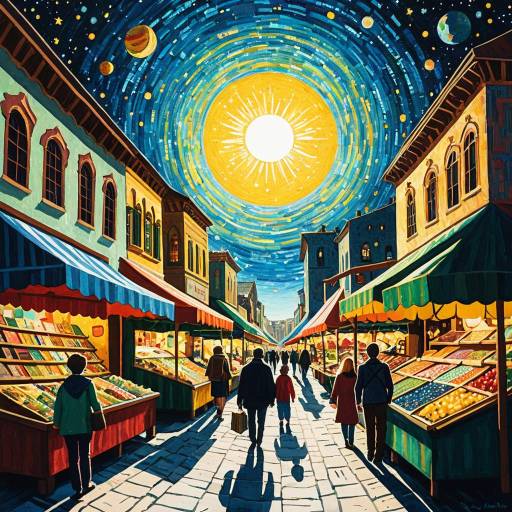 Interstellar Bazaar Under Cosmic Sun