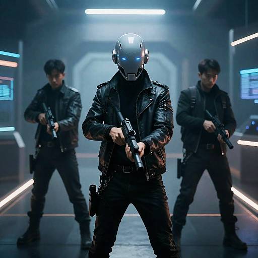 Sci-Fi Cyber Detectives in Action