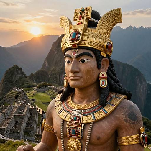 Ethereal Portrait of Wiracocha