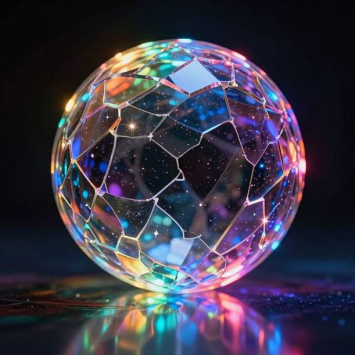 Luminous Orb of Fractured Dreams