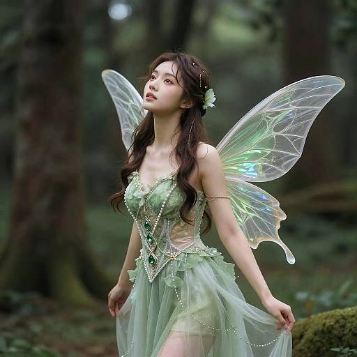 Enchanted Forest Fairy Woman