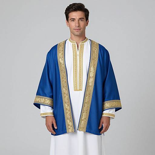 Man in Lawrence Costume Robes