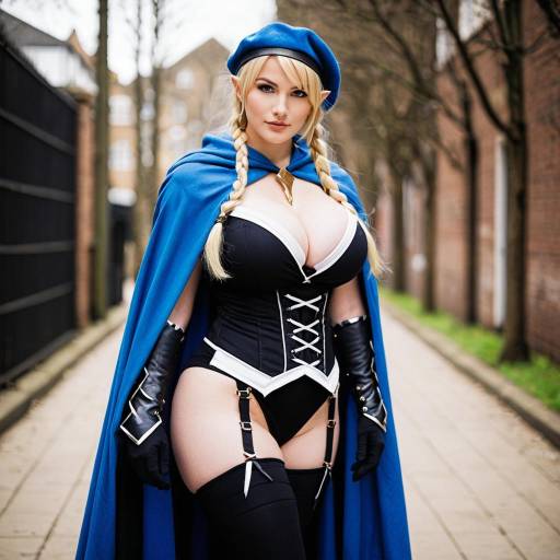 Lifestyle costume photo of Alleyne (queen's blade). Cosplay clothes