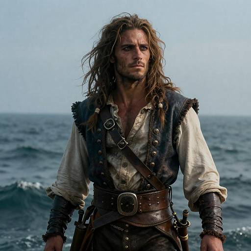 Ghostly Sea Captain of Longing