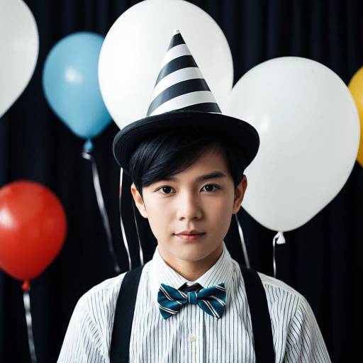Stylish Boy at Birthday Party