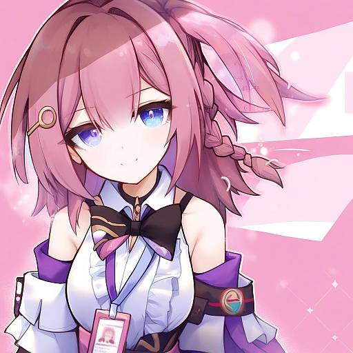 Illustration of Asta (honkai: star rail), honkai: star rail in the style of Ai takurou