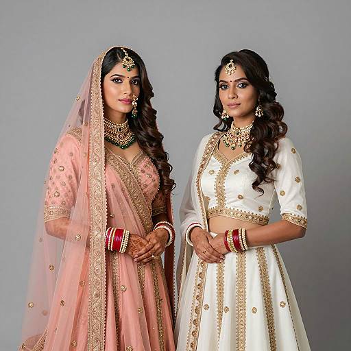 Elegant Indian Brides in Traditional Wear