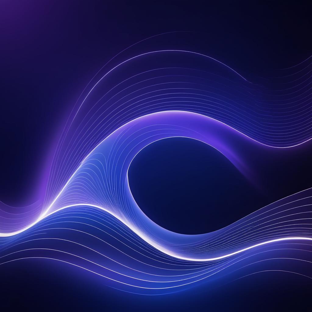 Ethereal Wave Light Painting Design