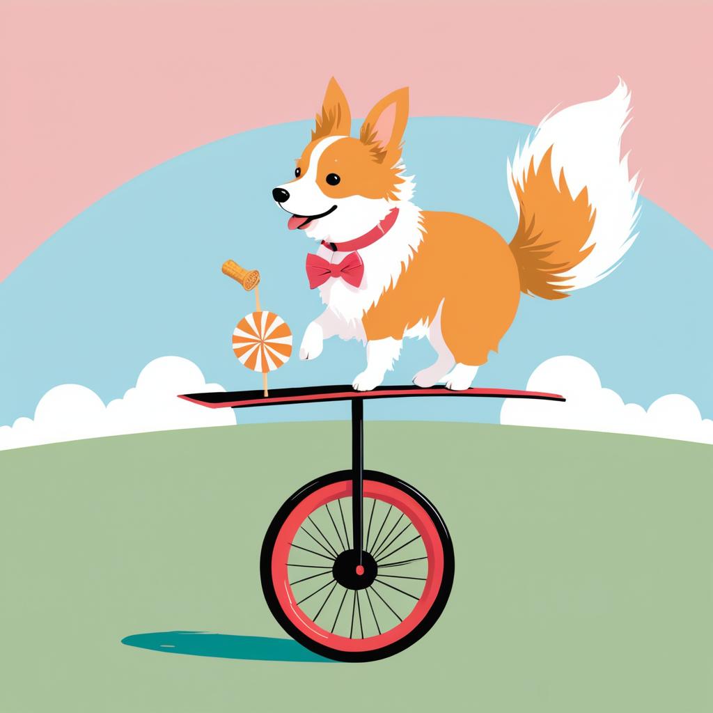 Dog Show: Unicycle Riding Canine Comedy