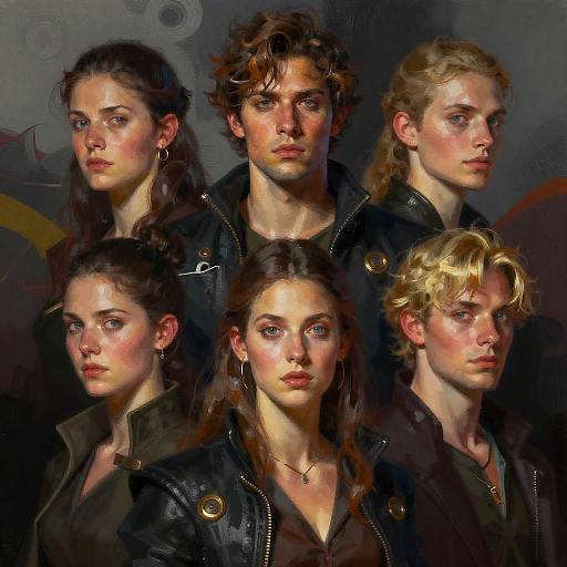 Stylized Fantasy Hero Portraits