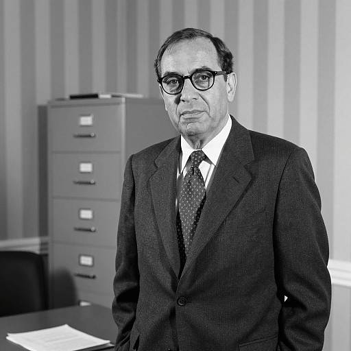 Monochrome Portrait of a Professional Man