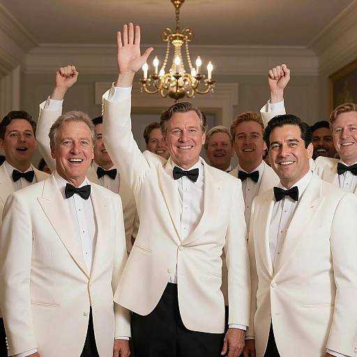 Celebration of Elegance in Tuxedos