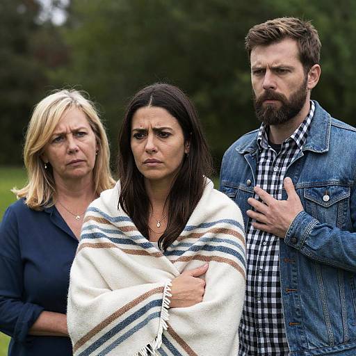 Outdoor Portrait of Three People
