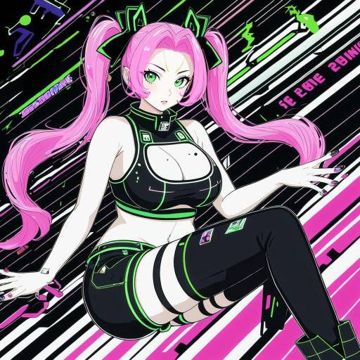 Illustration of Amillion (zenless zone zero), zenless zone zero in the style of Yamakawa