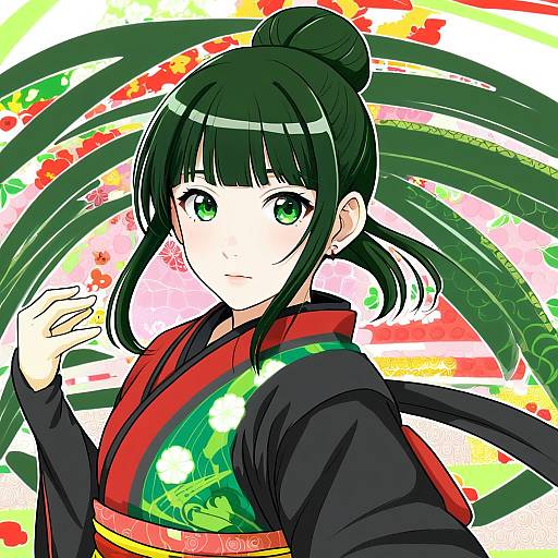 Illustration of Hamaguchi ayame, idolmaster in the style of Totokichi