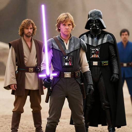 Epic Star Wars Battle Scene Photography