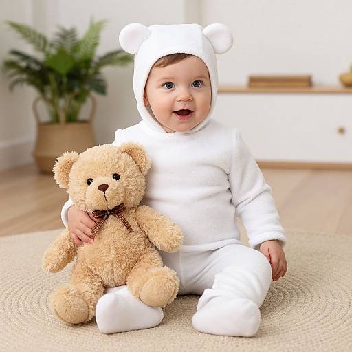 Toddler Binx Costume with Teddy Bear