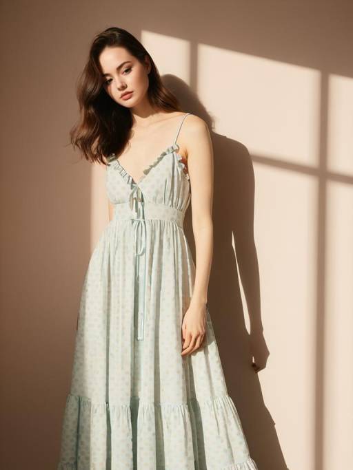 Romantic Bohemian Pink Maxi Dress Style