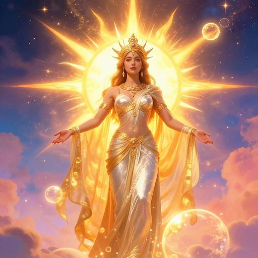 Radiant Solar Goddess Solana
