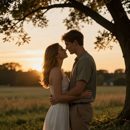 Twilight Embrace of Enduring Love