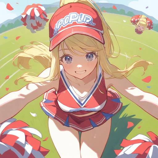 Cheerleader Winry Rocks the Field