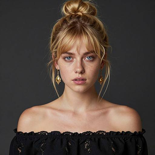 Elegant Portrait of a Young Woman