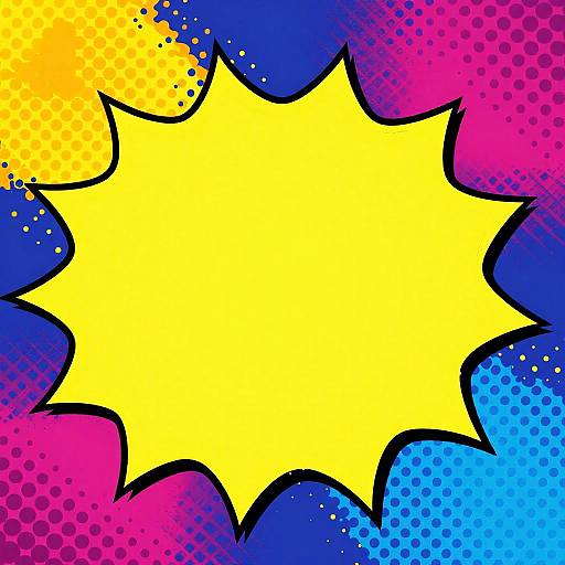 Dynamic Pop Art Graphic Design