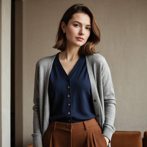 Elegant Indoor Fashion Portrait of a Woman