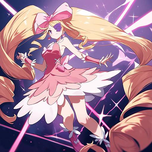 Illustration of Harime nui, kill la kill in the style of Ohland