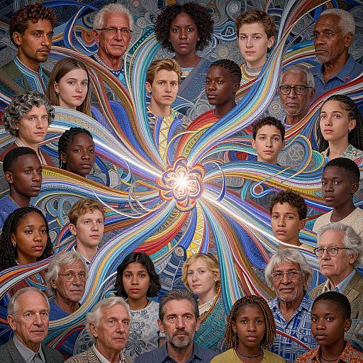 Mosaic of Humanity and Unity