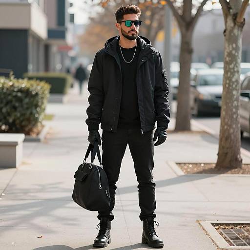 Urban Gangster Style: Photorealistic Street Fashion