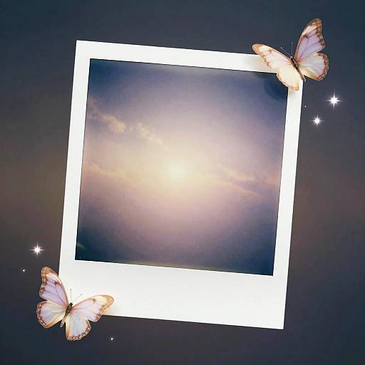 Ethereal Polaroid Memories Aesthetic