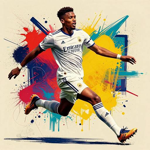 Adventurous Retro Flyer with Wilfried Zaha