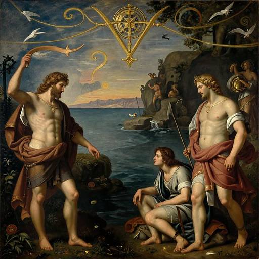 Epic Greek Mythology Paintings